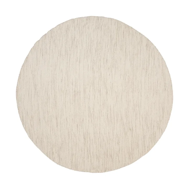 Asko round rug - Offwhite, Ø240 cm - Linie Design