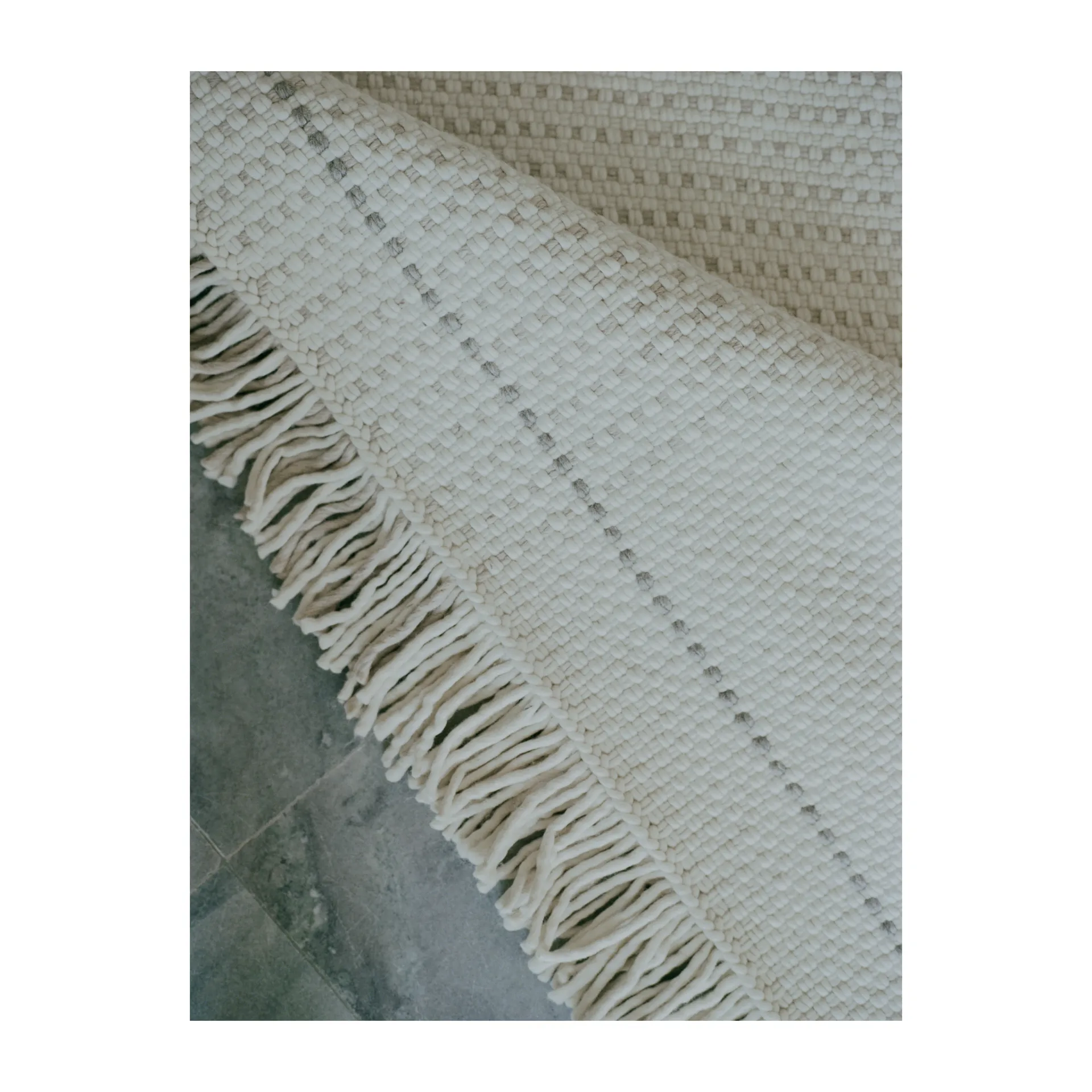 Awakened Mind wool carpet 140x200 cm, White Linie Design