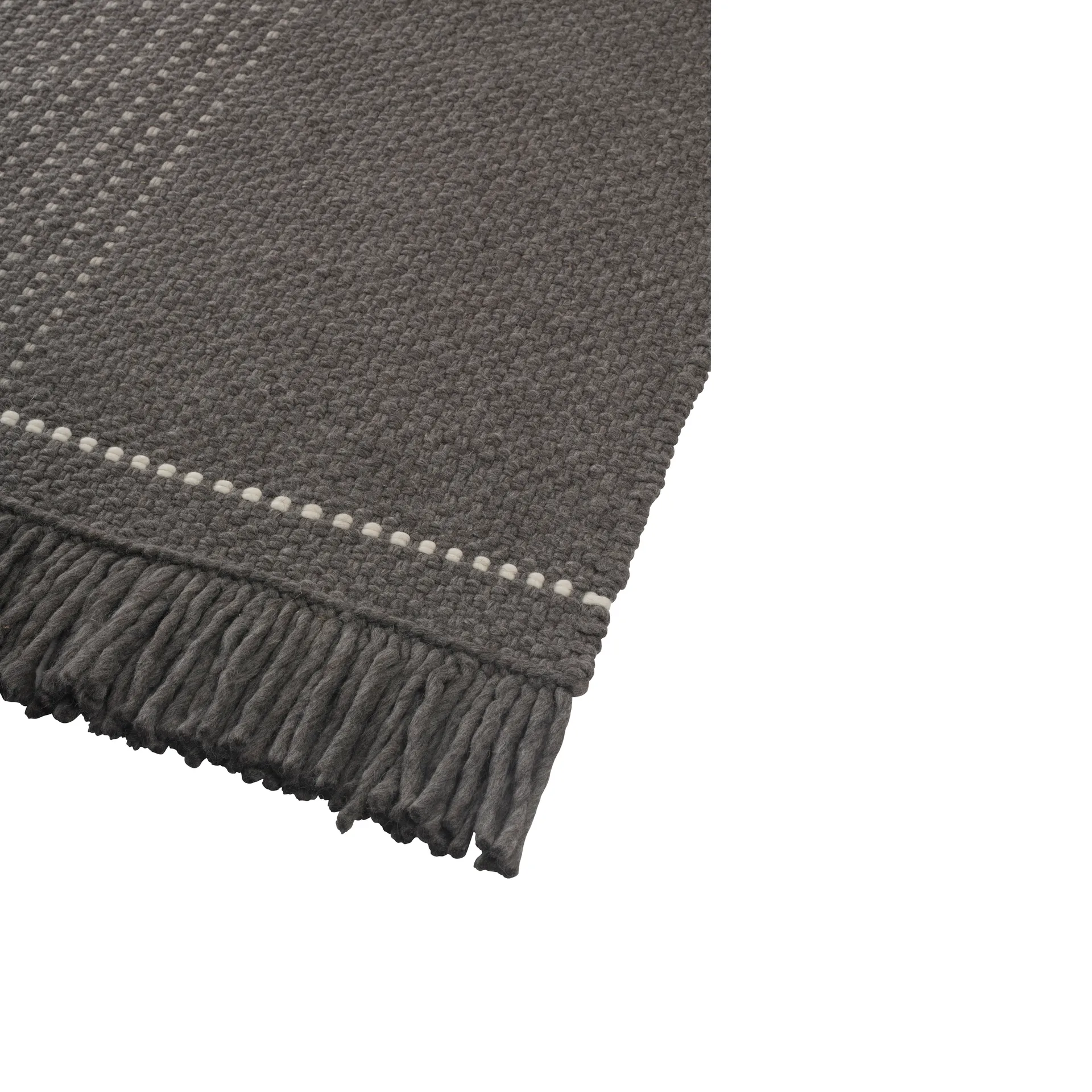 Awakened Mind wool carpet 200x300 cm, Charcoal Linie Design