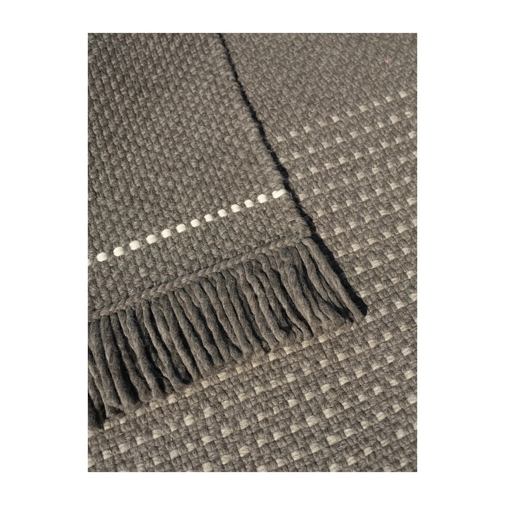 Awakened Mind wool carpet 200x300 cm, Charcoal Linie Design