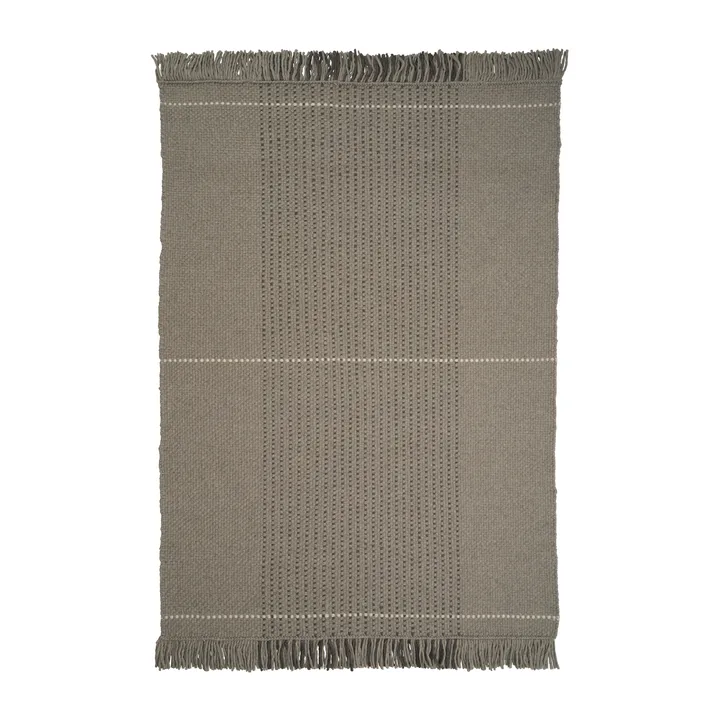 Awakened Mind wool carpet 200x300 cm - Grey - Linie Design