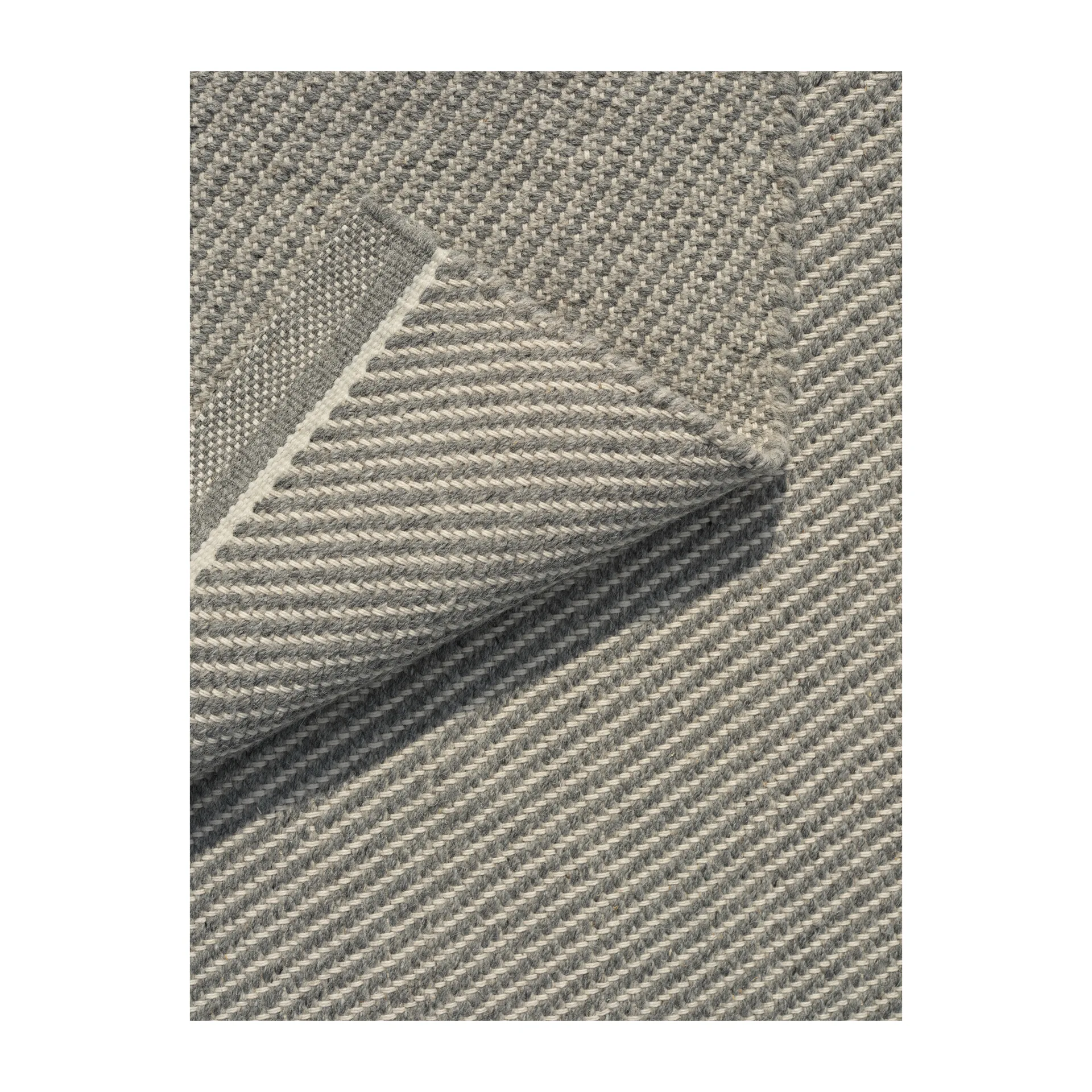 Dawn Light wool carpet 140x200 cm, Grey-white Linie Design