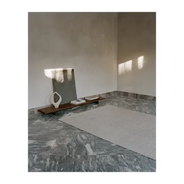 Dawn Light wool carpet 140x200 cm - Grey-white - Linie Design