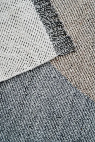 Eik wool carpet 140x200 cm - grey - Linie Design