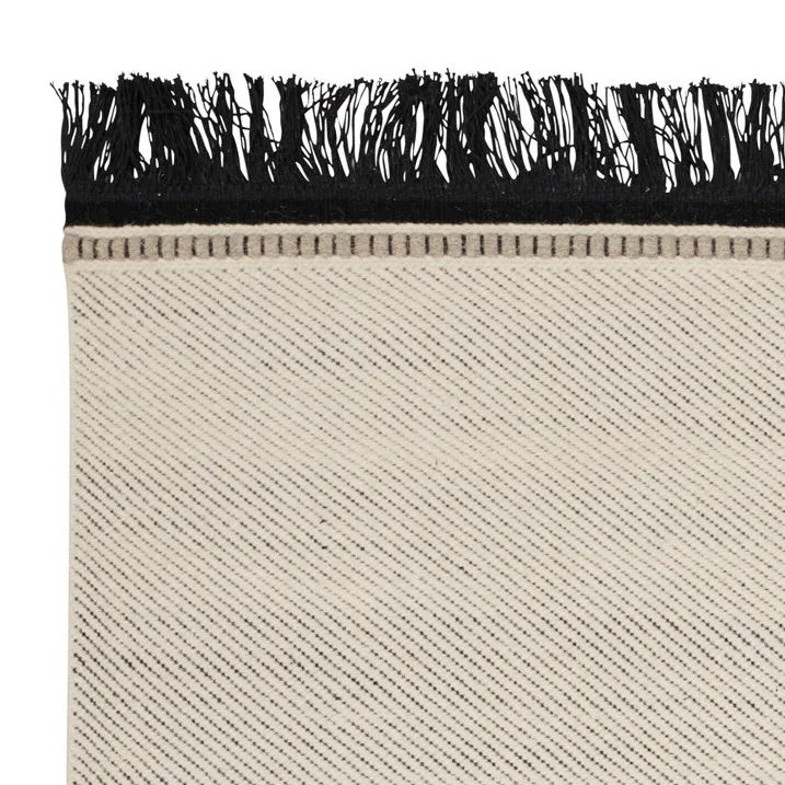 Fenja wool carpet 170x240 cm, white Linie Design