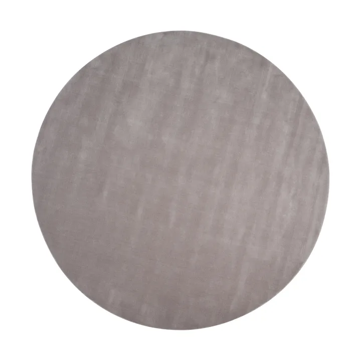 Halo Cloud wool carpet round - Light grey, Ø300 cm - Linie Design