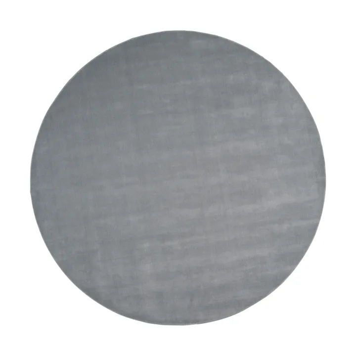 Halo Cloud wool carpet round - Ocean, Ø300 cm - Linie Design