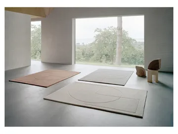 Lineal Poem wool carpet - Grey. 200x300 cm - Linie Design