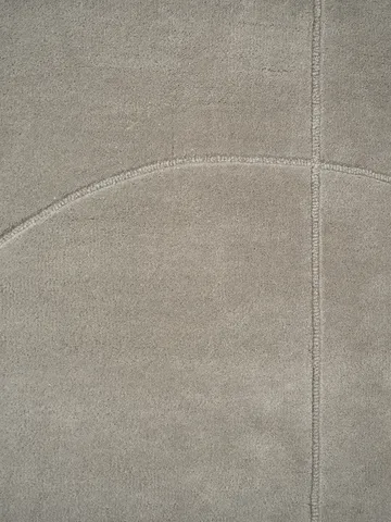 Lineal Poem wool carpet - Grey. 250x350 cm - Linie Design