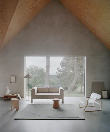 Lineal Poem wool carpet - Moss. 200x300 cm - Linie Design