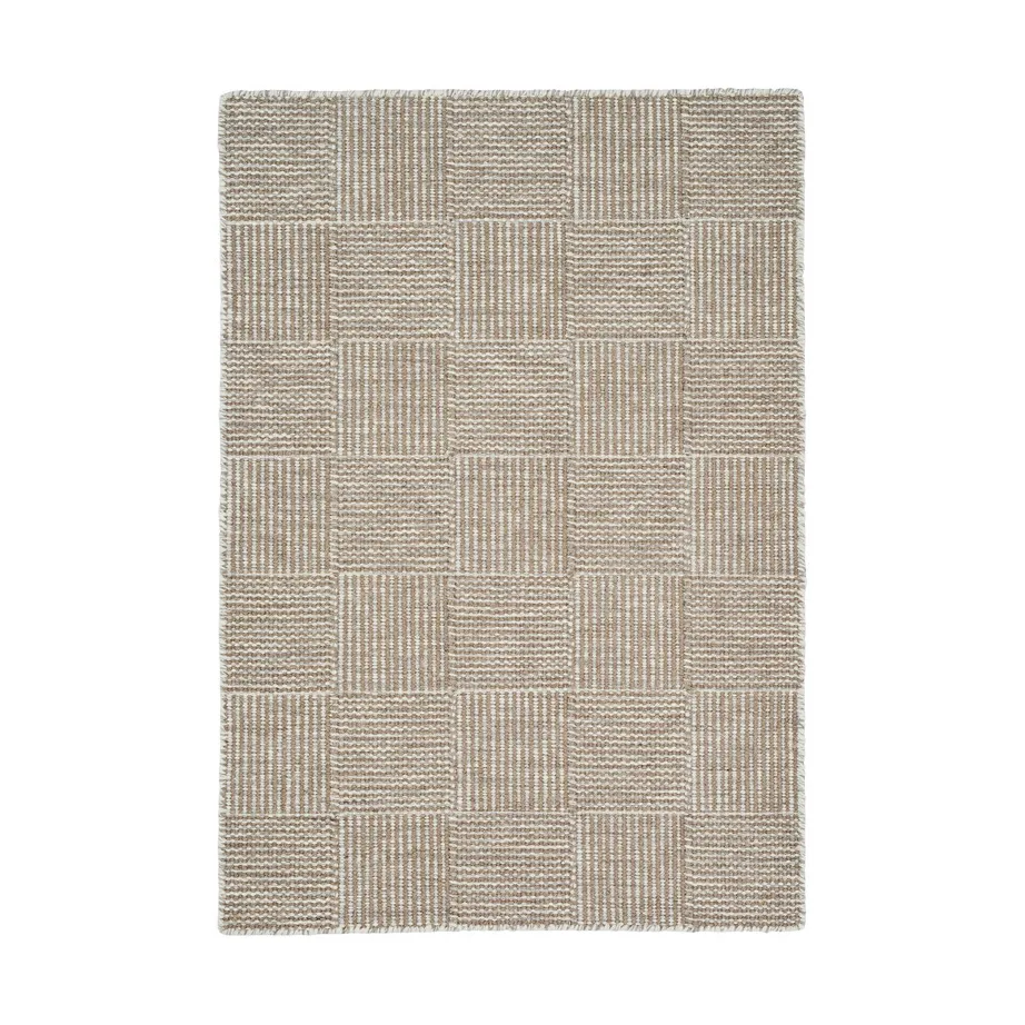 Linie Design Chess rug, Light grey, 140x200 cm Linie Design