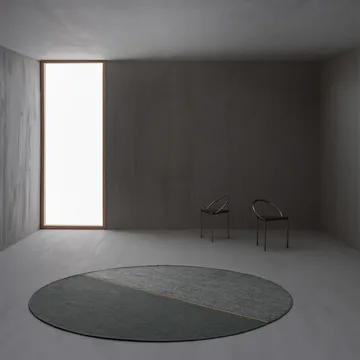Magnetize rug Ø170 cm - Green - Linie Design