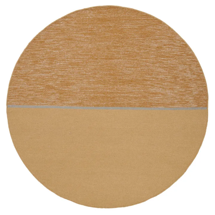 Magnetize rug Ø170 cm - Ochre - Linie Design