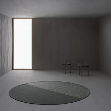 Magnetize rug Ø250 cm - Green - Linie Design