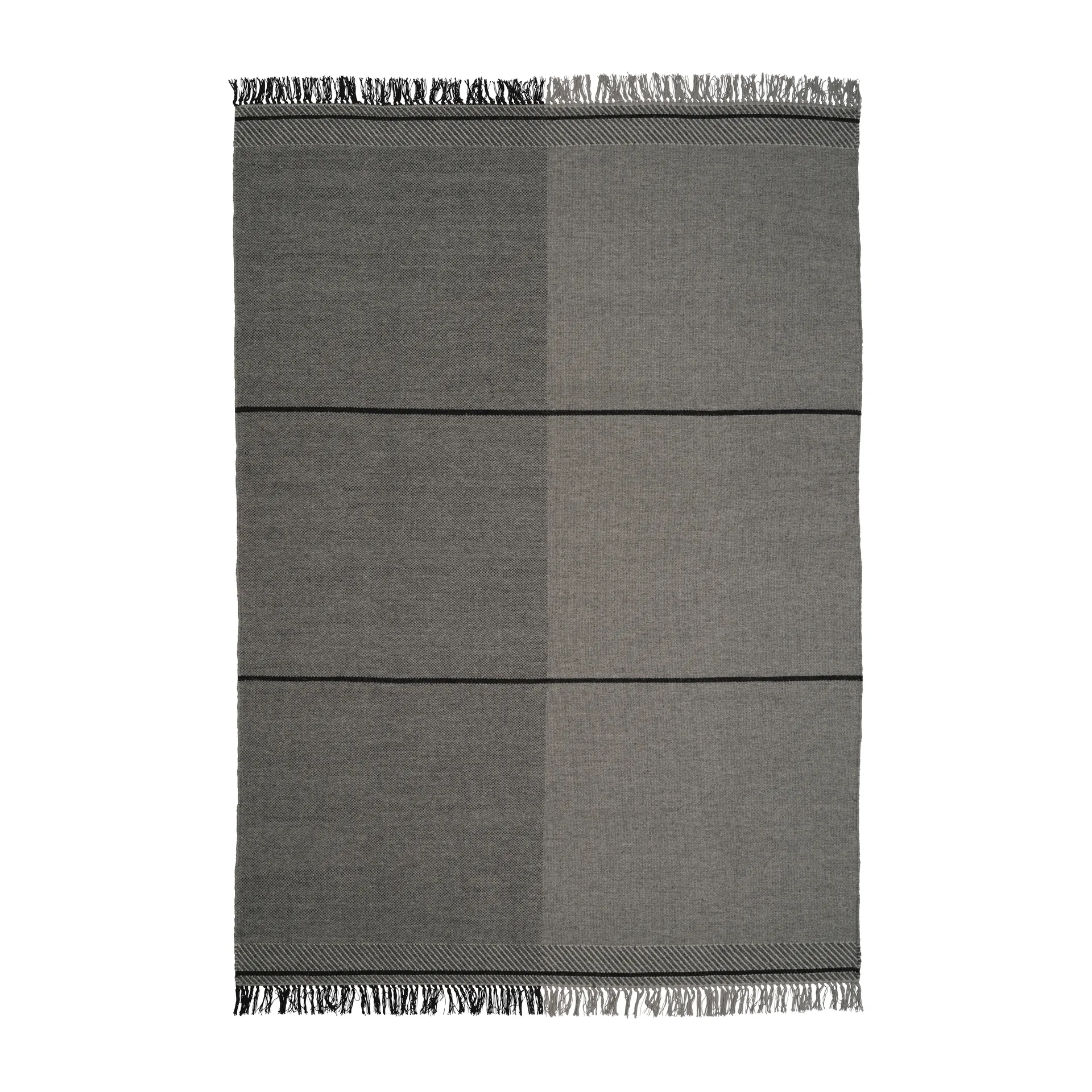 Mindful Soul wool carpet 200x300 cm, Stone-grey Linie Design