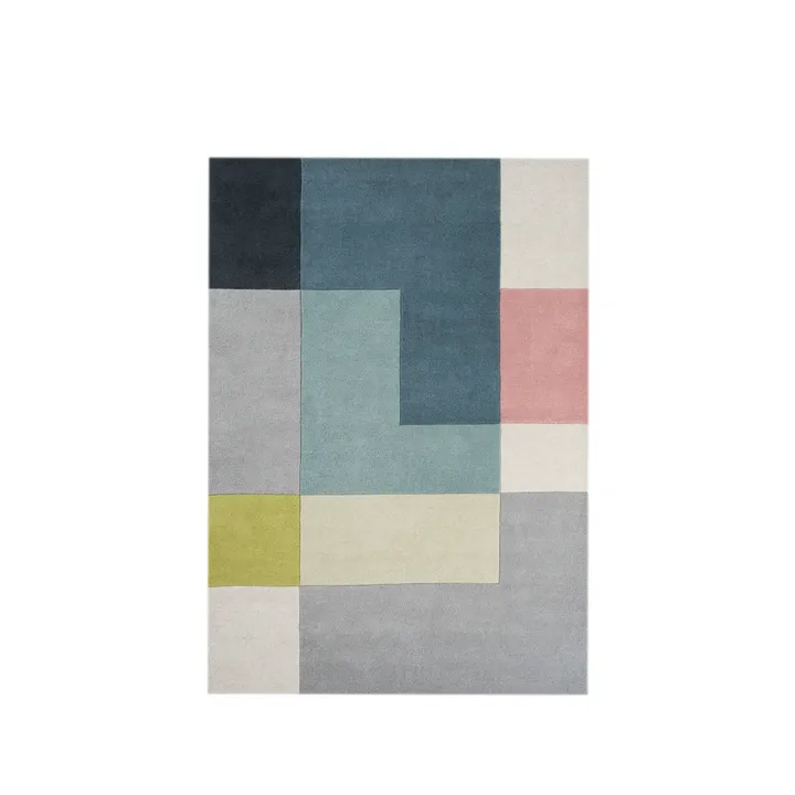 Ometri rug - Lime, 170x240 cm, lime, 170x240 cm - Linie Design