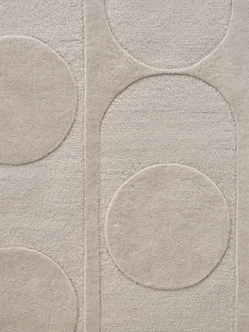 Orb Alliance wool carpet - Chalk. 170x240 cm - Linie Design