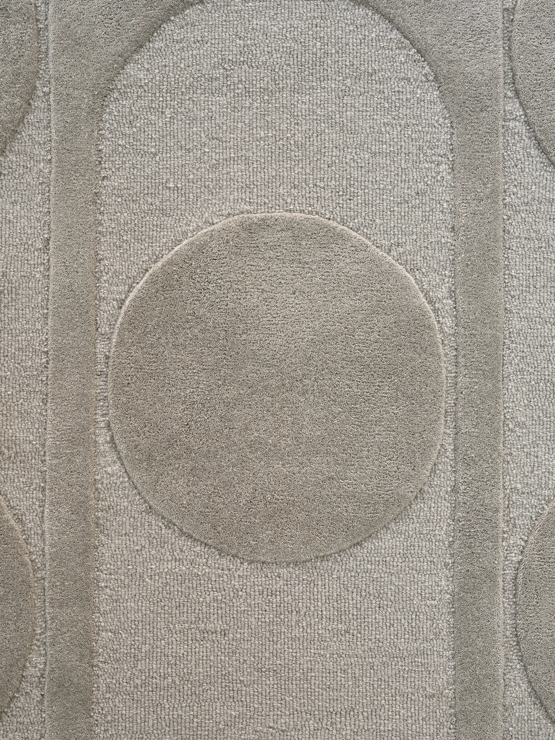 Orb Alliance wool carpet, Grey. 140x200 cm Linie Design