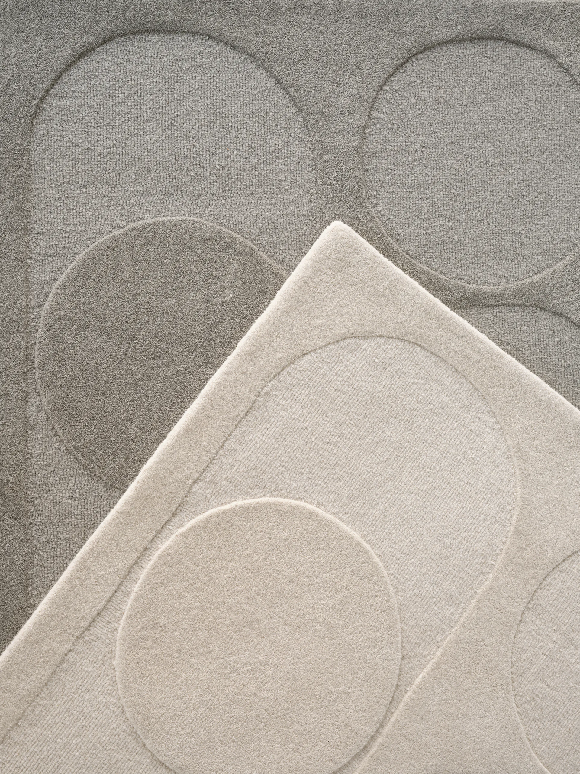 Orb Alliance wool carpet, Grey. 140x200 cm Linie Design