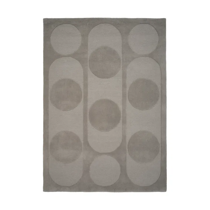 Orb Alliance wool carpet - Grey. 170x240 cm - Linie Design