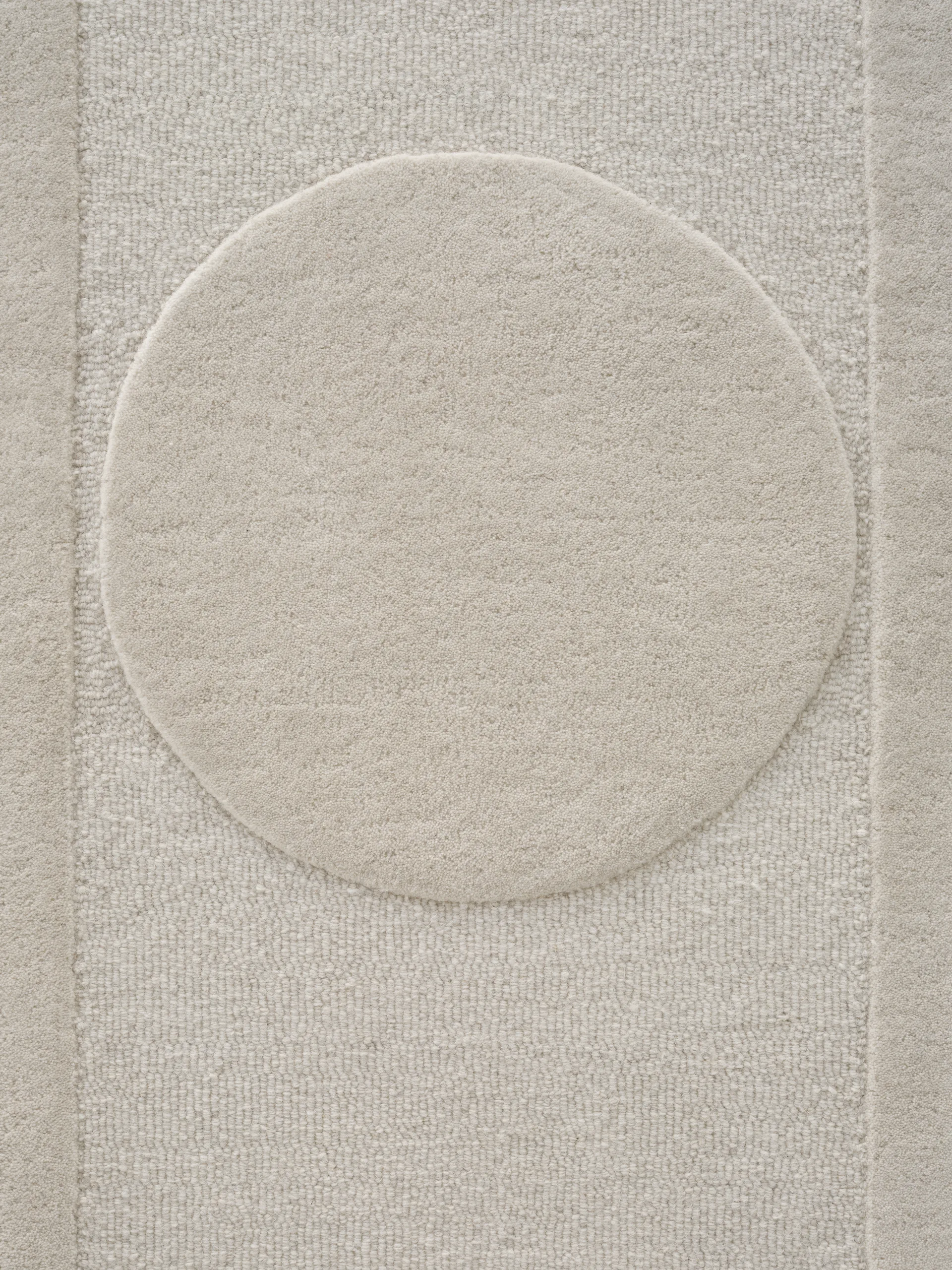 Orb Alliance wool carpet, White. 200x300 cm Linie Design