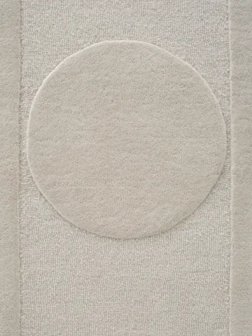 Orb Alliance wool carpet - White. 250x350 cm - Linie Design