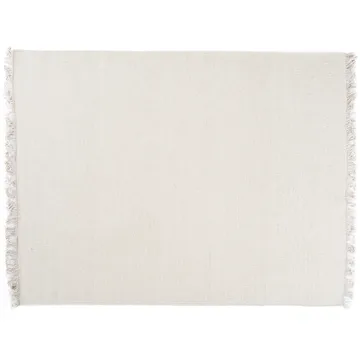 Rainbow wool carpet 170x240 cm - White - Linie Design