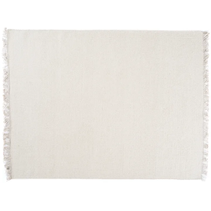 Rainbow wool carpet 170x240 cm - White - Linie Design