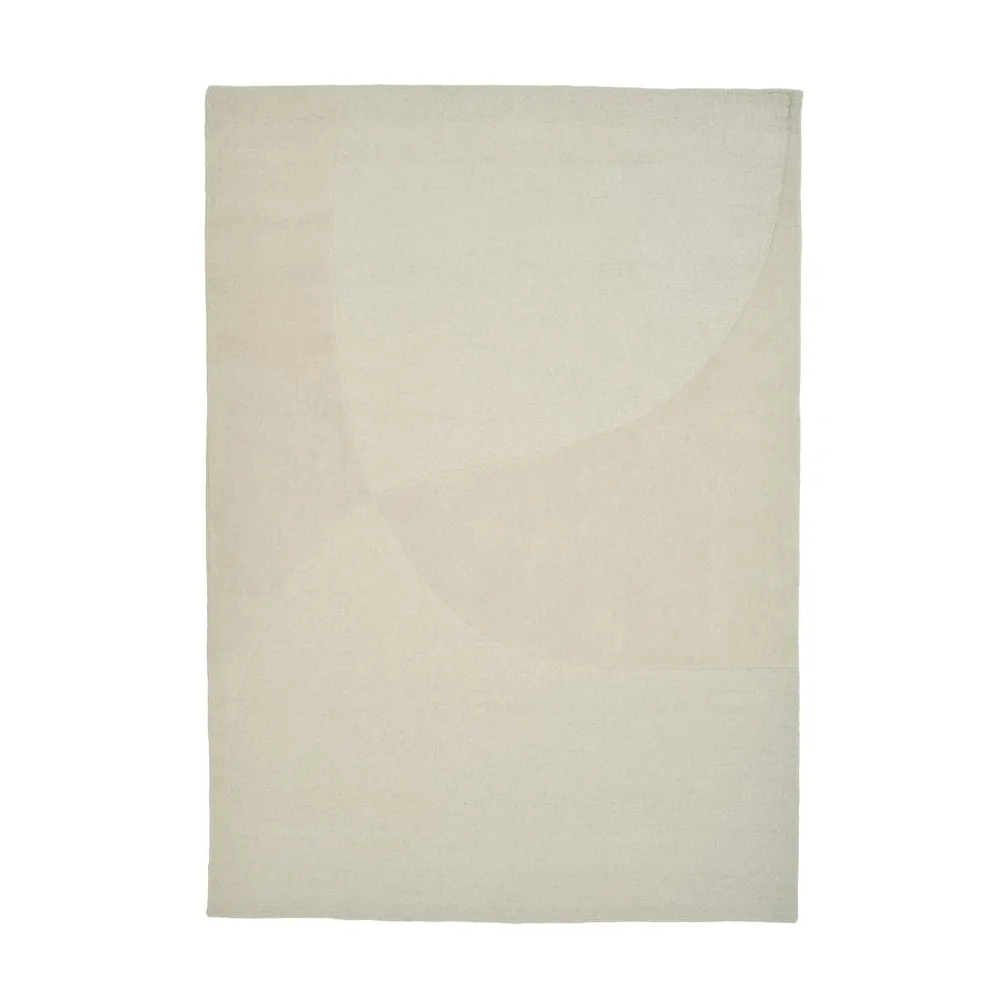 Split Plains rug, White, 200x300 cm Linie Design