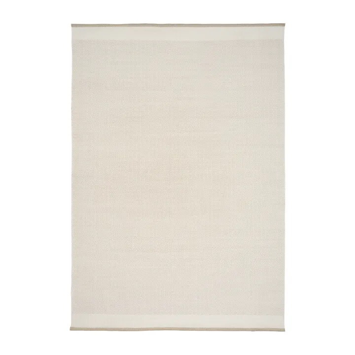 Stratum Echo wool carpet - White. 250x350 cm - Linie Design