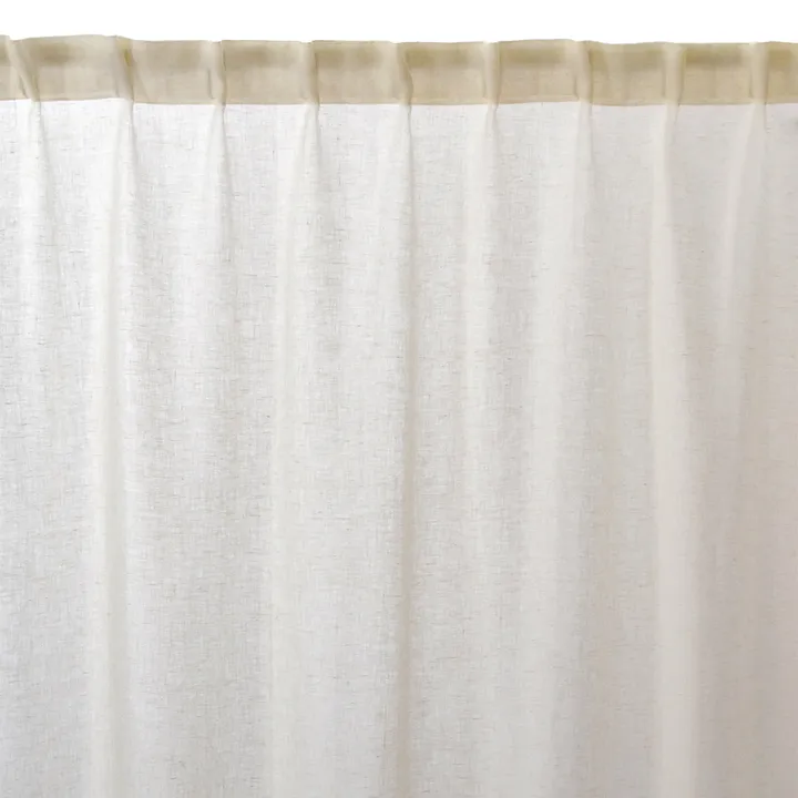 Intermezzo curtain - Creamy beige - Linum