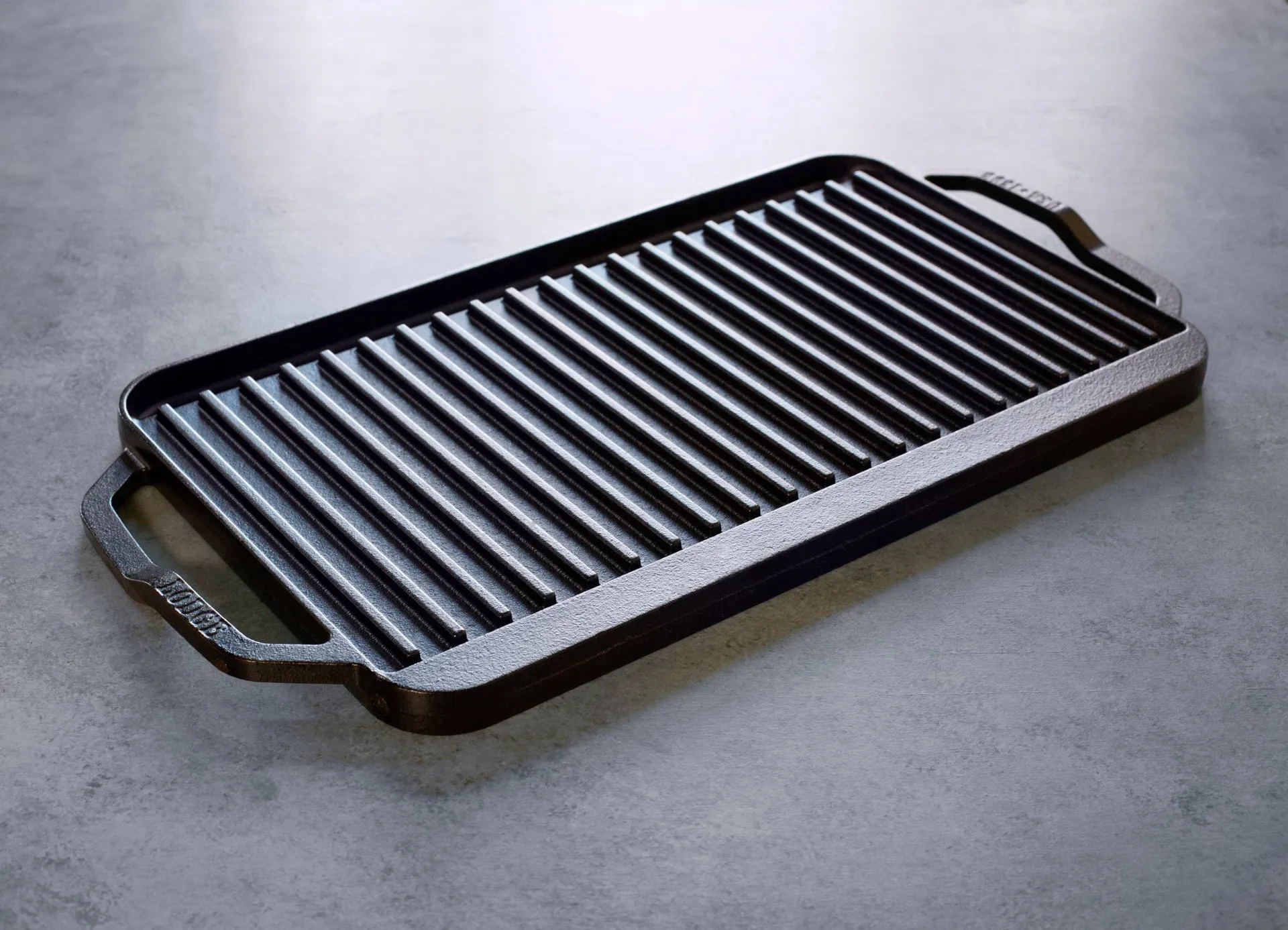 Chef collection reversible griddle and grill plate, 50x25 cm Lodge