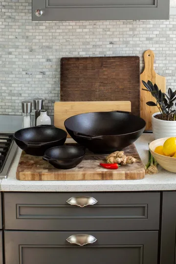 Chef collection wok pan - Ø32 cm - Lodge