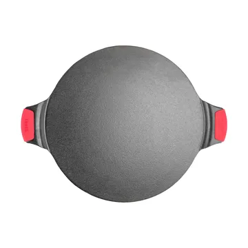 Pizza stone with silicone handle - Ø38 cm - Lodge