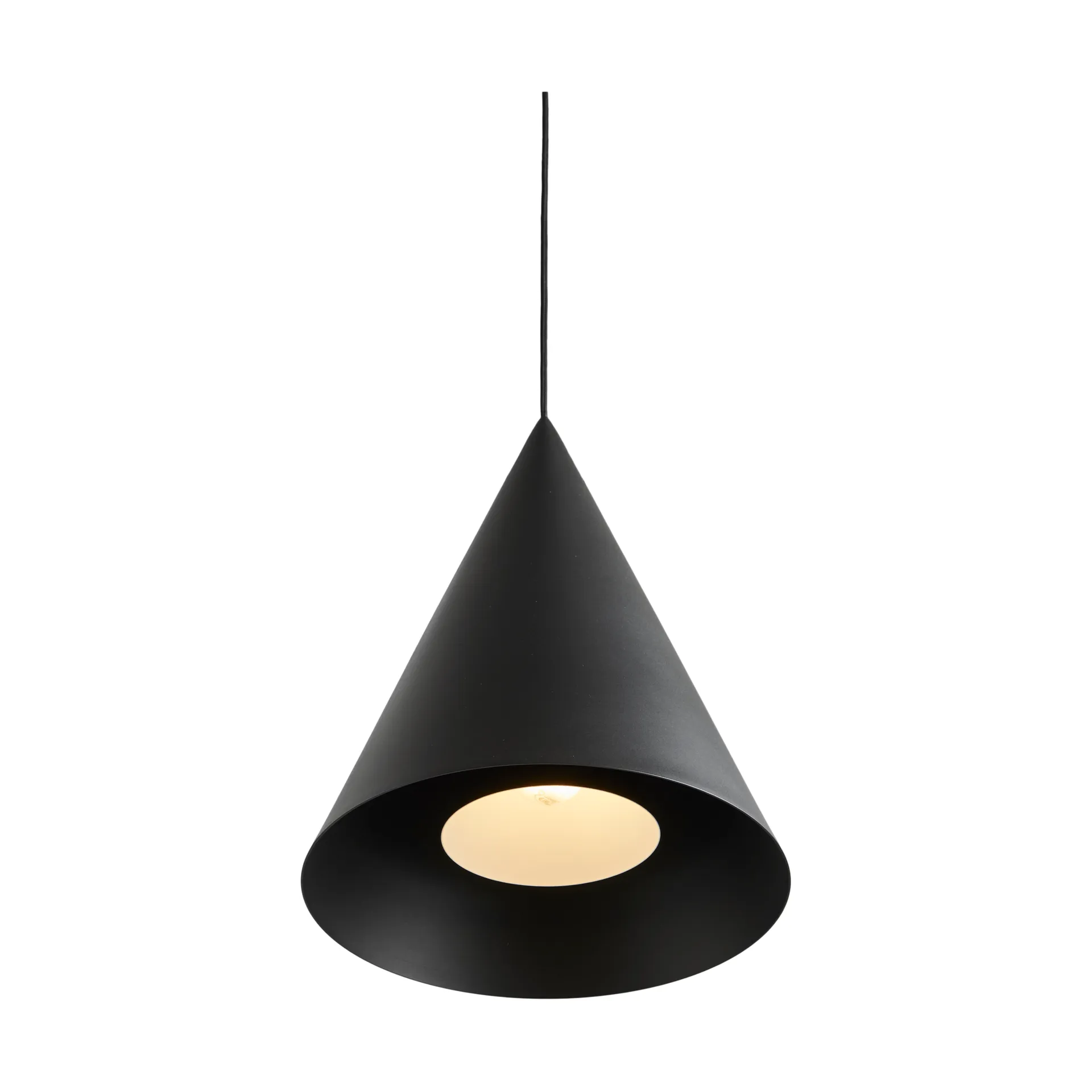 Hanzu pendant lamp, Black, Ø35 cm Loom Design