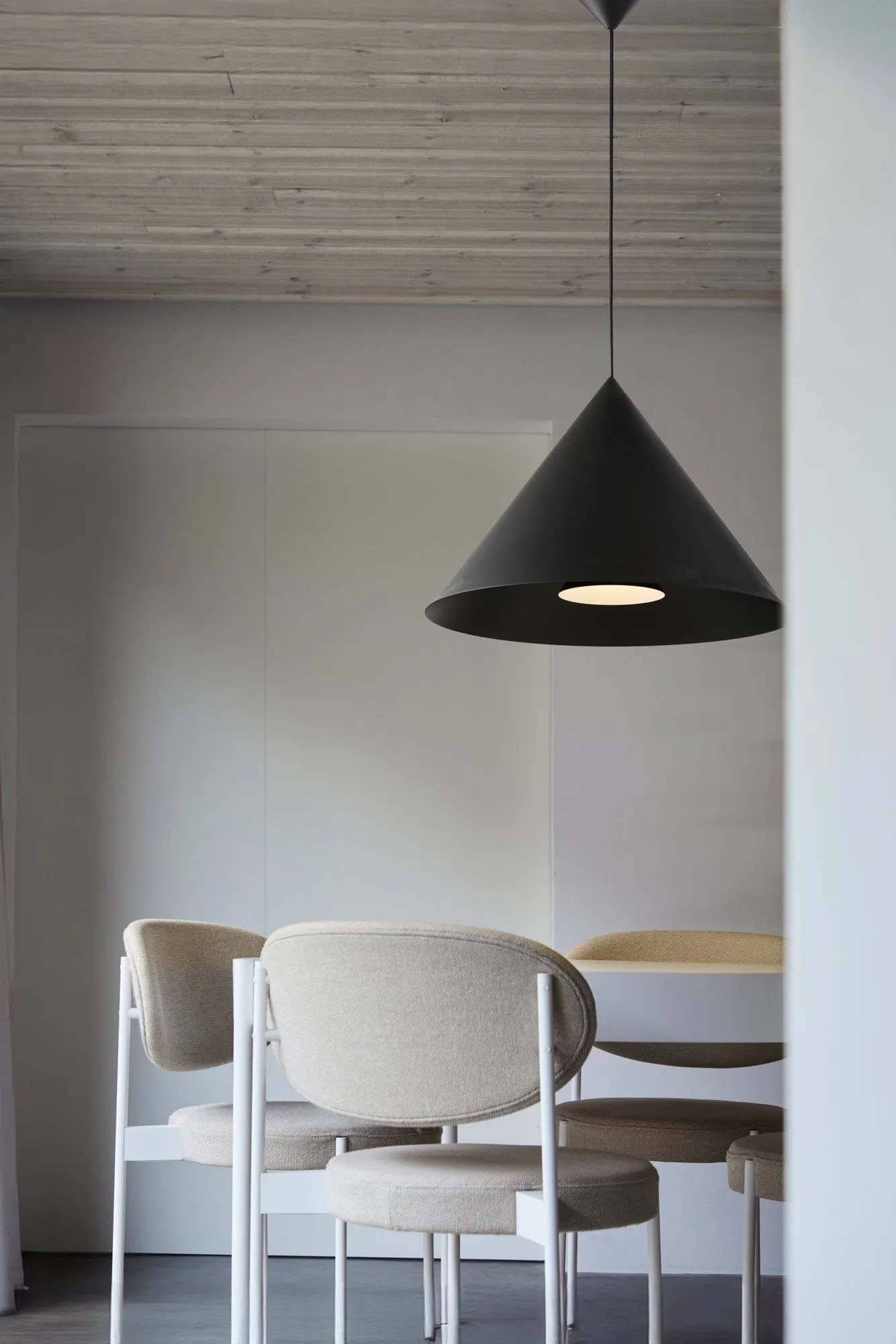 Hanzu pendant lamp, Black, Ø55 cm Loom Design