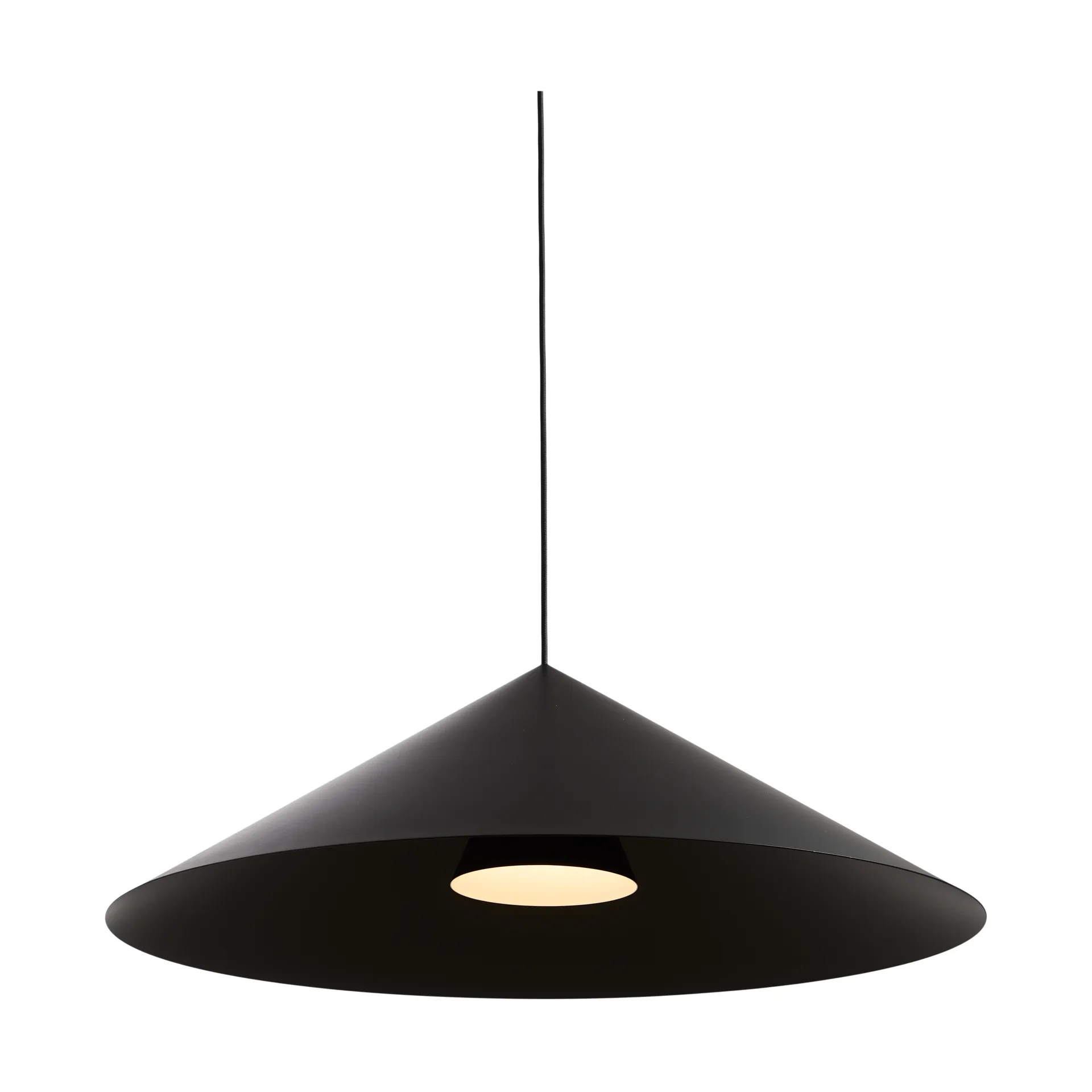 Hanzu pendant lamp, Black, Ø75 cm Loom Design