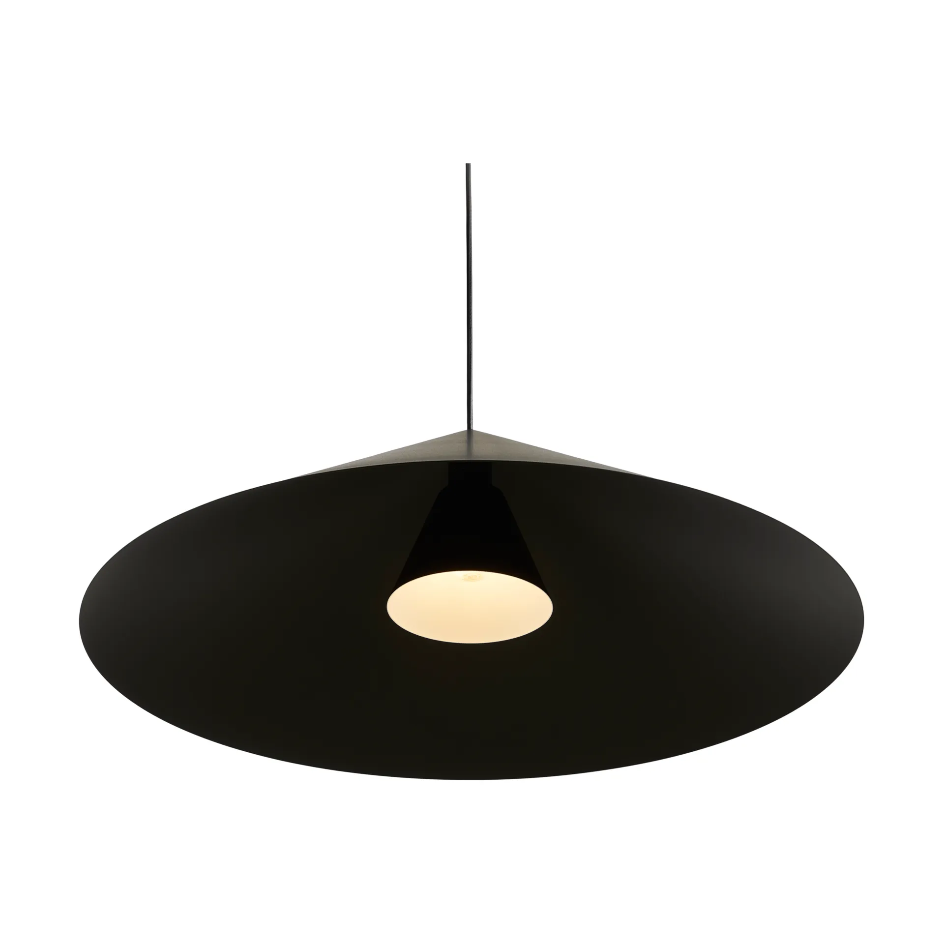 Hanzu pendant lamp, Black, Ø75 cm Loom Design