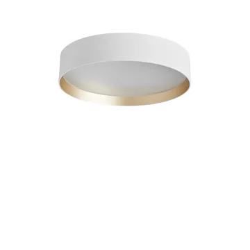 Lucia 35 ceiling lamp - White-gold - Loom Design