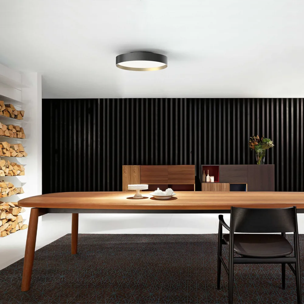 Lucia 45 ceiling lamp, White Loom Design