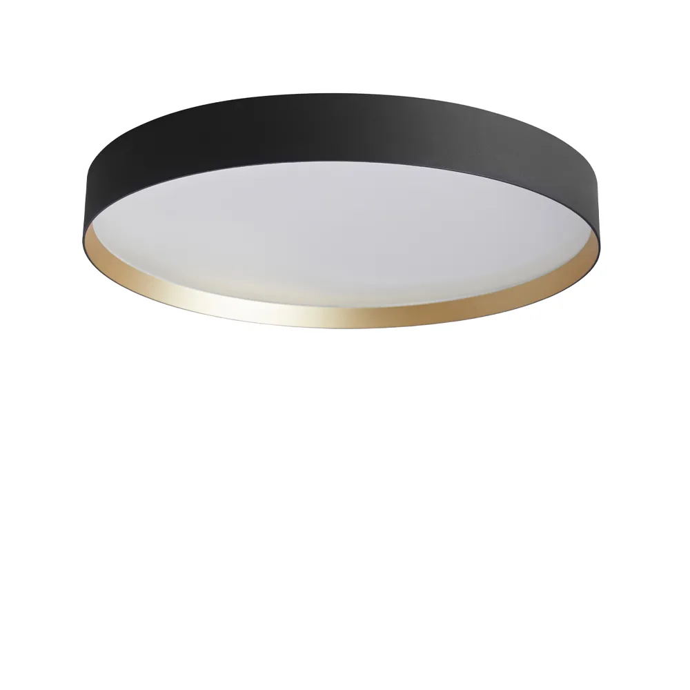 Lucia 60 ceiling lamp, Black-gold Loom Design