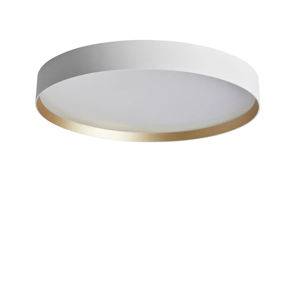 Lucia 60 ceiling lamp, White-gold Loom Design
