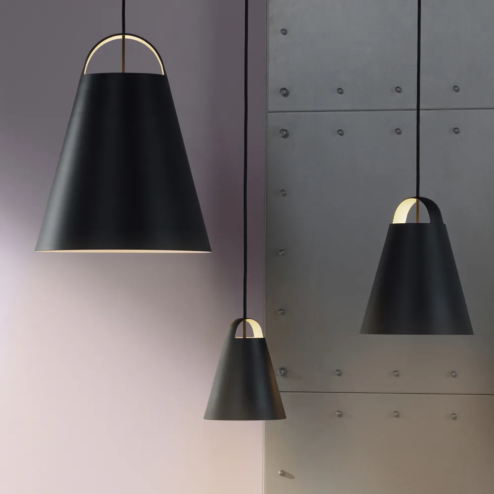 Above pendant lamp, Black, Ø40cm, LED Louis Poulsen