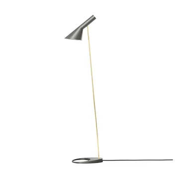 AJ floor lamp - Brass-warm grey - Louis Poulsen