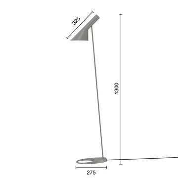 AJ floor lamp - Warm grey - Louis Poulsen