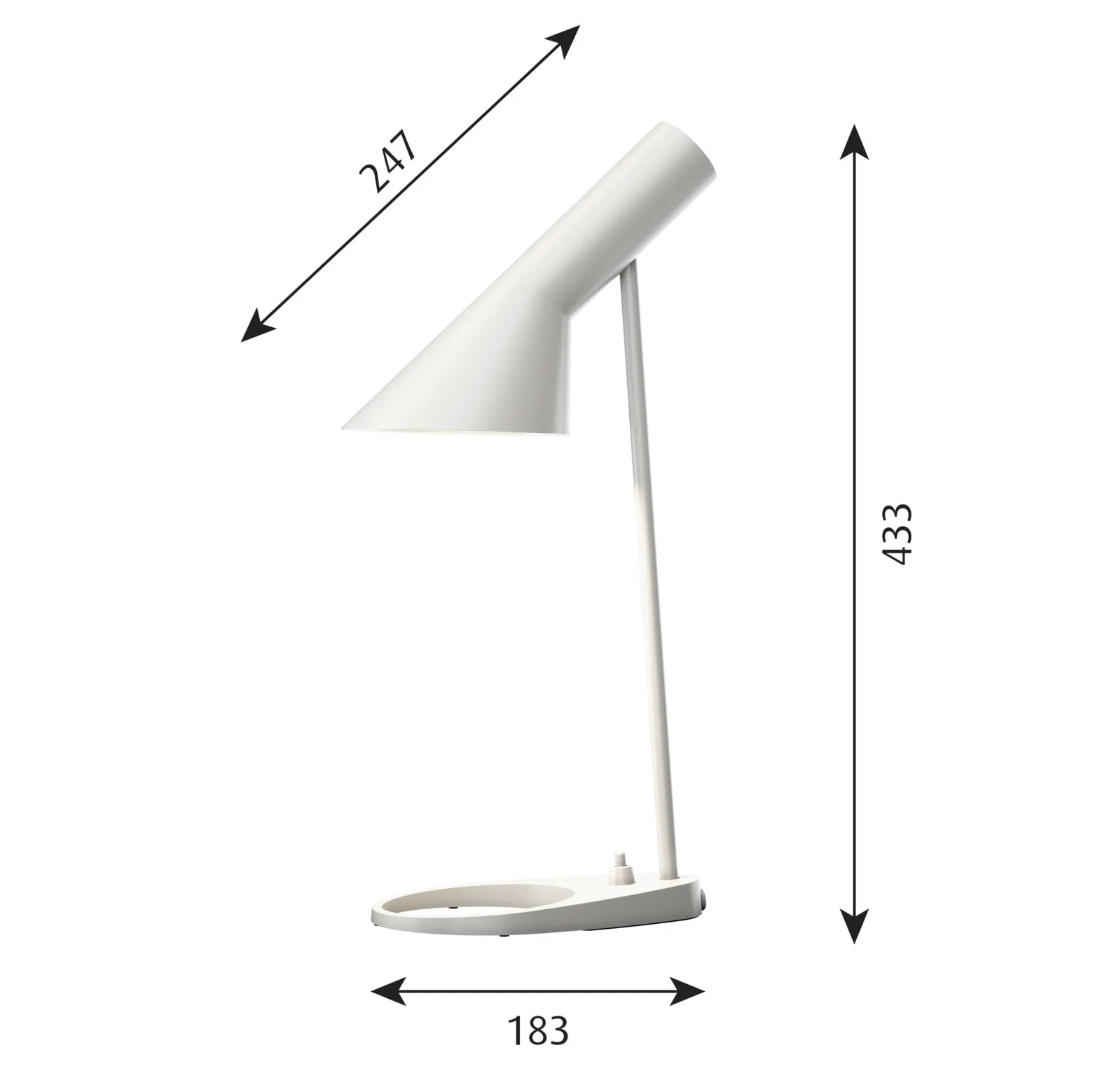 AJ MINI table lamp, White Louis Poulsen