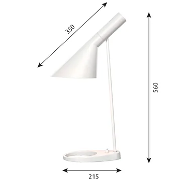 AJ table lamp - White - Louis Poulsen