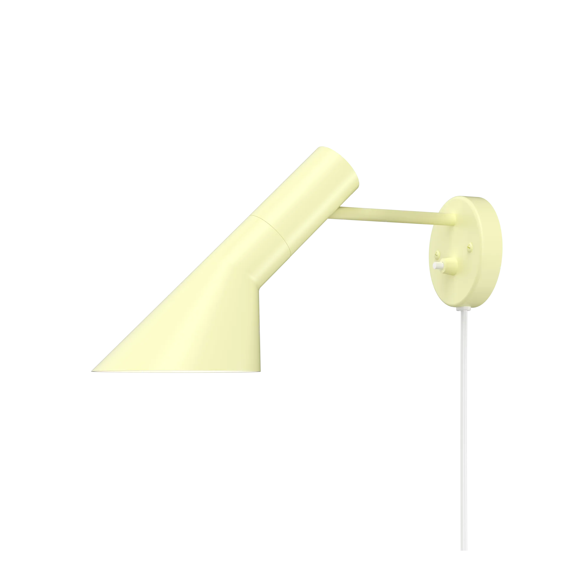 AJ wall lamp, Soft lemon Louis Poulsen