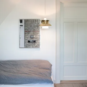 Doo-Wop pendant lamp metal  - Polished brass - Louis Poulsen