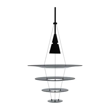 Enigma 425 pendant lamp - Black - Louis Poulsen